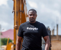 Actor and politician, John Dumelo