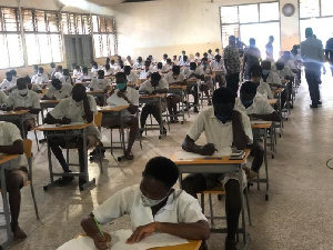 File photo of WASSCE candidates