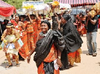 Nana Dokua I, ascended the throne in 1966 at the age of 44 and ruled for 50 years.