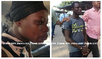 22-yr-old Efua and her husband have been arrested by the Police