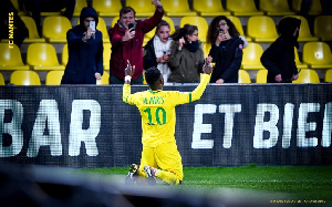 Majeed Waris has scored 4 goals for Nantes and 30 goals in the Ligue 1