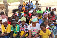 A section of the asylum seekers from Burkina Faso in the Bawku West District