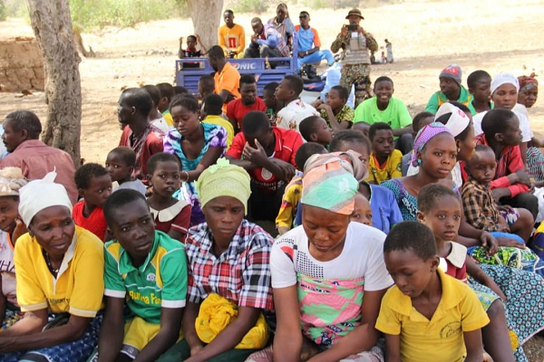 A section of the asylum seekers from Burkina Faso in the Bawku West District