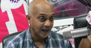 Member of pressure group OccupyGhana, Sydney Casely-Hayford