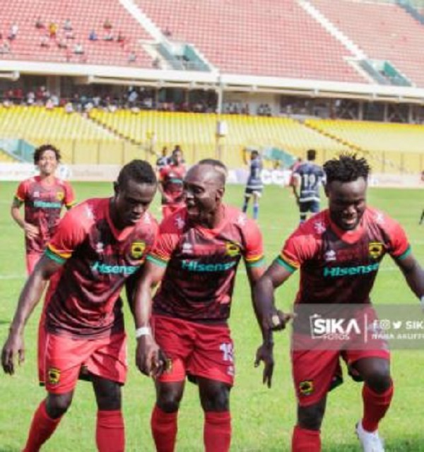 Kotoko are now top of the league table after this victory