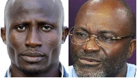 Choman (left) and Kennedy Agyapong (right)