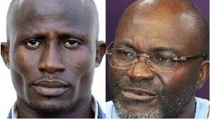 Choman (left) and Kennedy Agyapong (right)