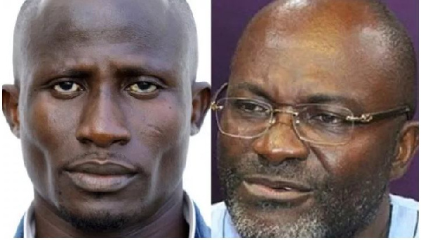 Choman (left) and Kennedy Agyapong (right)