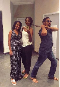 Virna, Yvonne Nelson and Majid