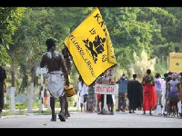 Katanga students protesting (File photo)