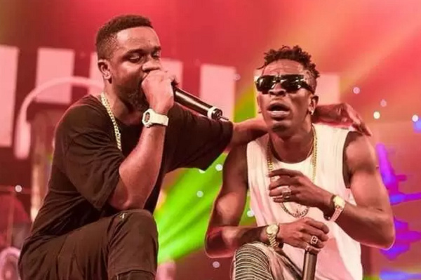 Ghanaian musicians, Sarkodie and Shatta Wale