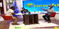 Johnnie Hughes of TV3 clashed with Stephen Amoah recently