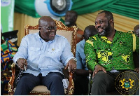 President Nana Akufo-Addo and Education Minister, Matthew Opoku Prempeh