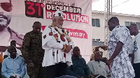 Former President Jerry John Rawlings