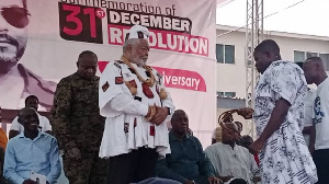 Former President Jerry John Rawlings