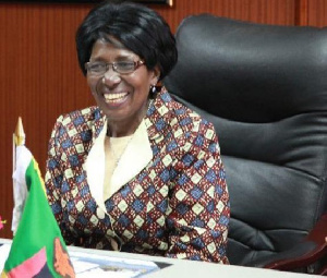 Inonge Mutukwa Wina, Zambia's vice-president