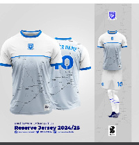 RTU's reserve jersey for the 2024/25 Division One League campaign