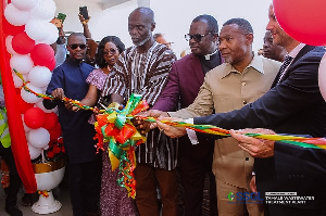 Alhasan Saani Shaibu has commissioned a 1000 metric ton Wastewater Treatment Plant at Gbalahi