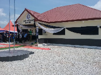 The newly-constructed Police Station Nsesreso