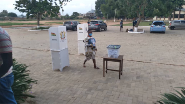 File photo of ballot boxes