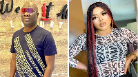 Ismaila Mustapha, alias Mompha (left) plus Bobrisky, di popular Naija cross dresser