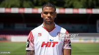 Kwame Yeboah scored the opener for the German side int he 36th minute