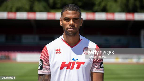 Kwame Yeboah scored the opener for the German side int he 36th minute