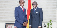 Special Prosecutor, Kissi Agyebeng (L) and Minister for Justice and AG, Godfred Yeboah Dame (R)