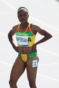 Janet Amponsah clinched a silver medal at the African Championship