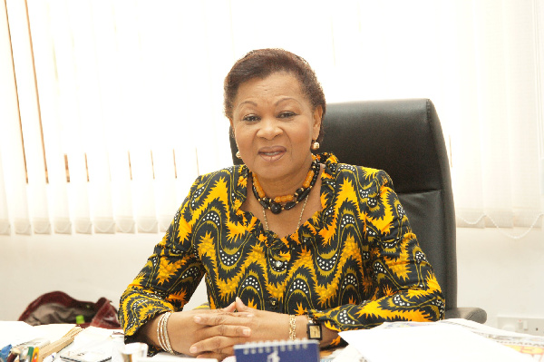 Former Chief Executive Officer for the Minerals Commission, Rev Dr Joyce Aryee