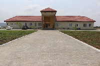 The front view of Palm Institute