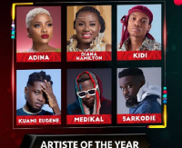 The 'Artiste of the Year' category is among the keenly contested in the 2021 VGMAs