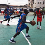 One of the Basketball Leagues in Ghana
