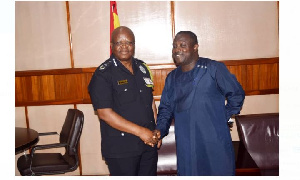 Rev Solomon Kotey Niikoi has paid a courtesy call on the IGP,  James Oppong Boannuh