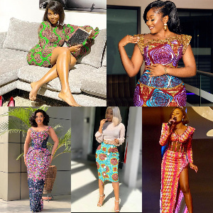 Stars in African prints