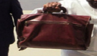 A photo of the famous brown bag