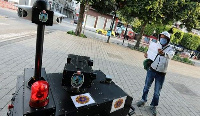 Tunisia has deployed robots on the streets to enforce restrictions on people's movements