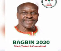 Some posters have been circulating with Alban Bagbin's pictures