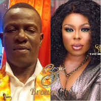 Prince Tsegah and Afia Schwarzenegger