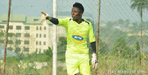 Kotoko goalkeeper Felix Annan