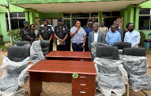 The presentation ceremony took place at the forecourt of the Assembly on Tuesday, 15th August, 2023