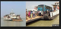 The arrival of the two ferries brought great relief to hundreds of passengers