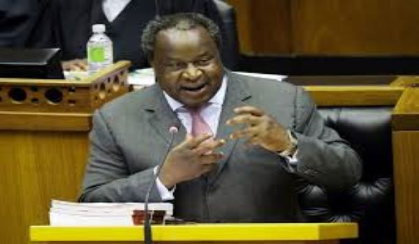 South African Finance Minister Tito Mboweni