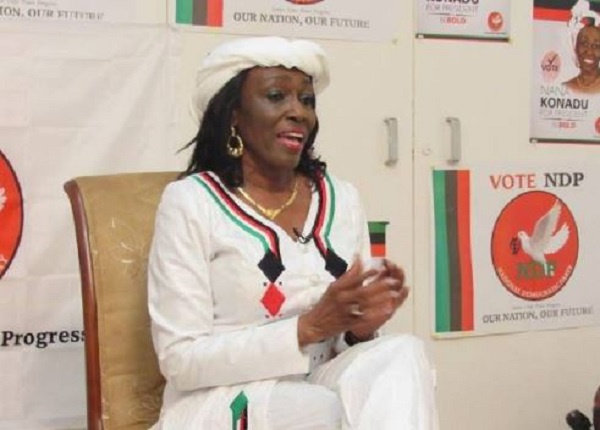 Founder and Leader of National Democratic Party (NDP), Nana Konadu Agyemang Rawlings