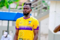 Medeama defender, Vincent Atinga