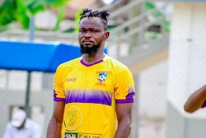 Medeama SC defender Vincent Atinga