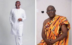 Dr Mahamudu Bawumia and Kofi Bentil