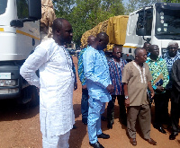 Ben Suuri, Upper West Regional Liaison Officer of National Security with the Minister and others