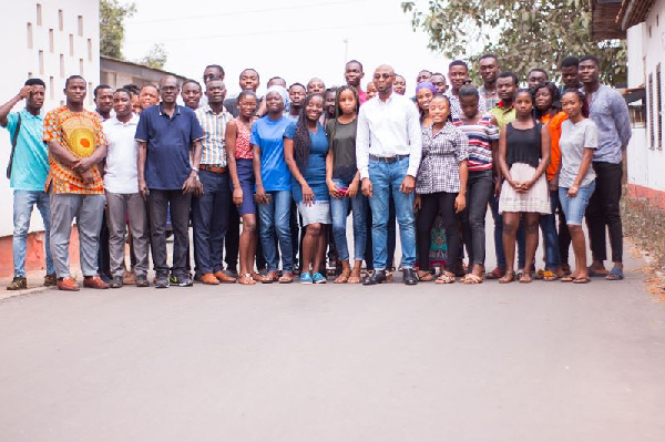 Some Radio Univers volunteers who benefited from the training workshop