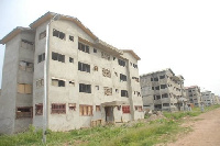 The Affordable Housing project at Asokore Mampong